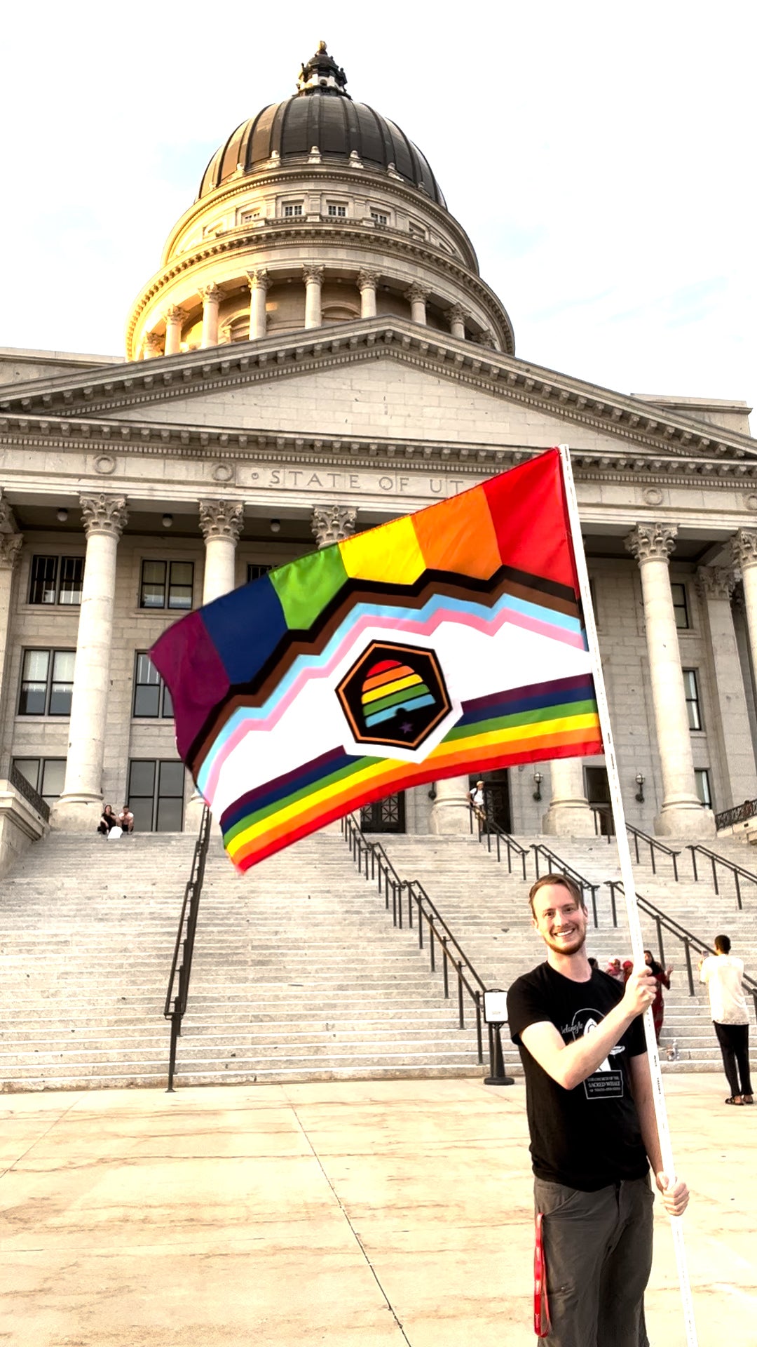 Utah Pride Flag (double sided)