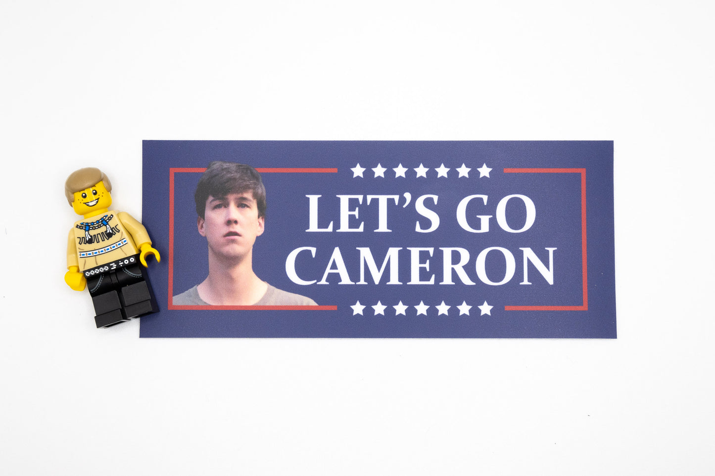 Let's Go Cameron Sticker