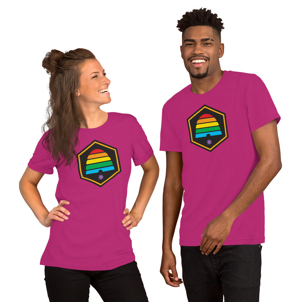 Utah Pride Beehive Unisex t-shirt