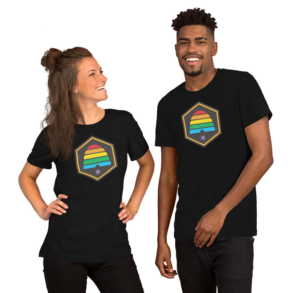 Utah Pride Beehive Unisex t-shirt