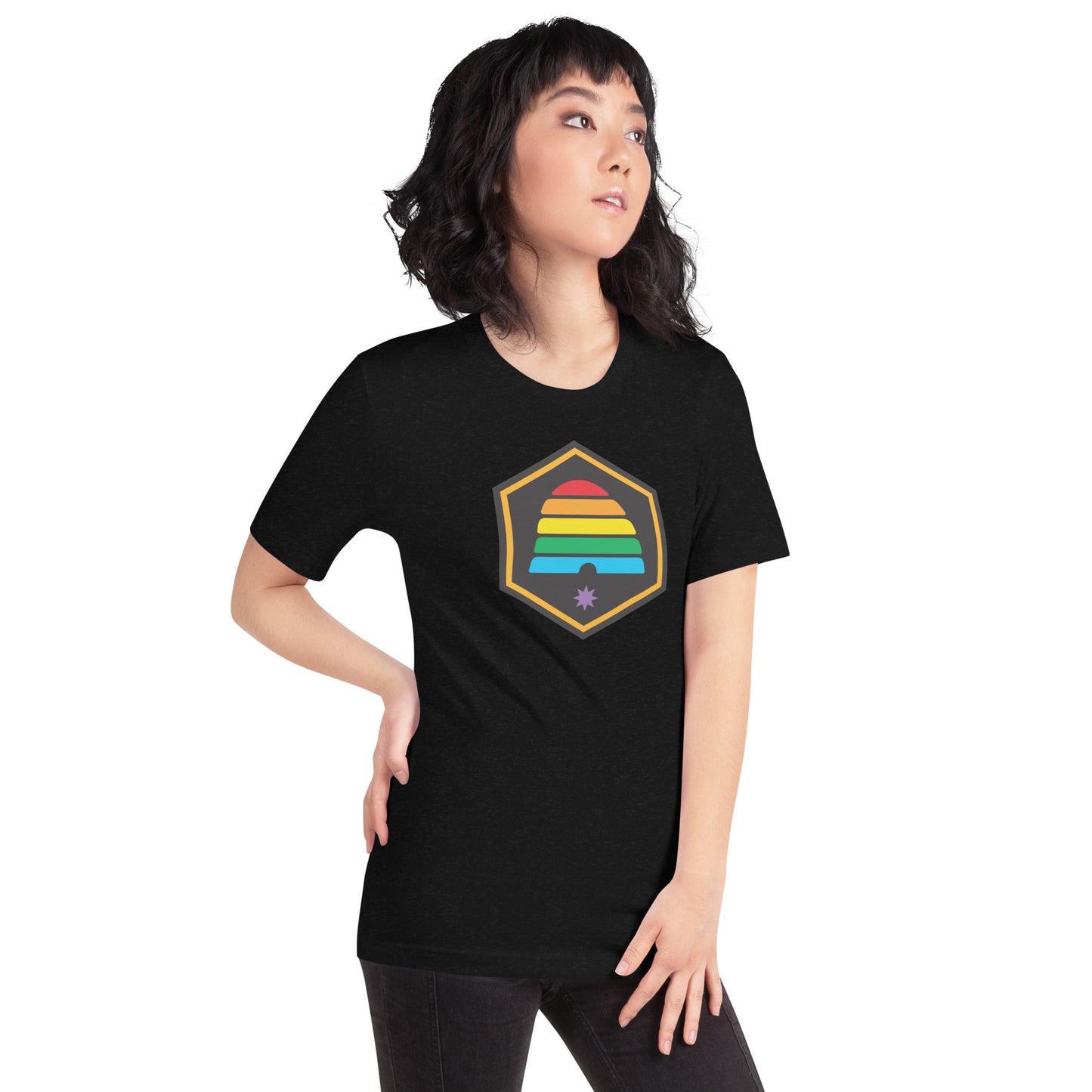 Utah Pride Beehive Unisex t-shirt