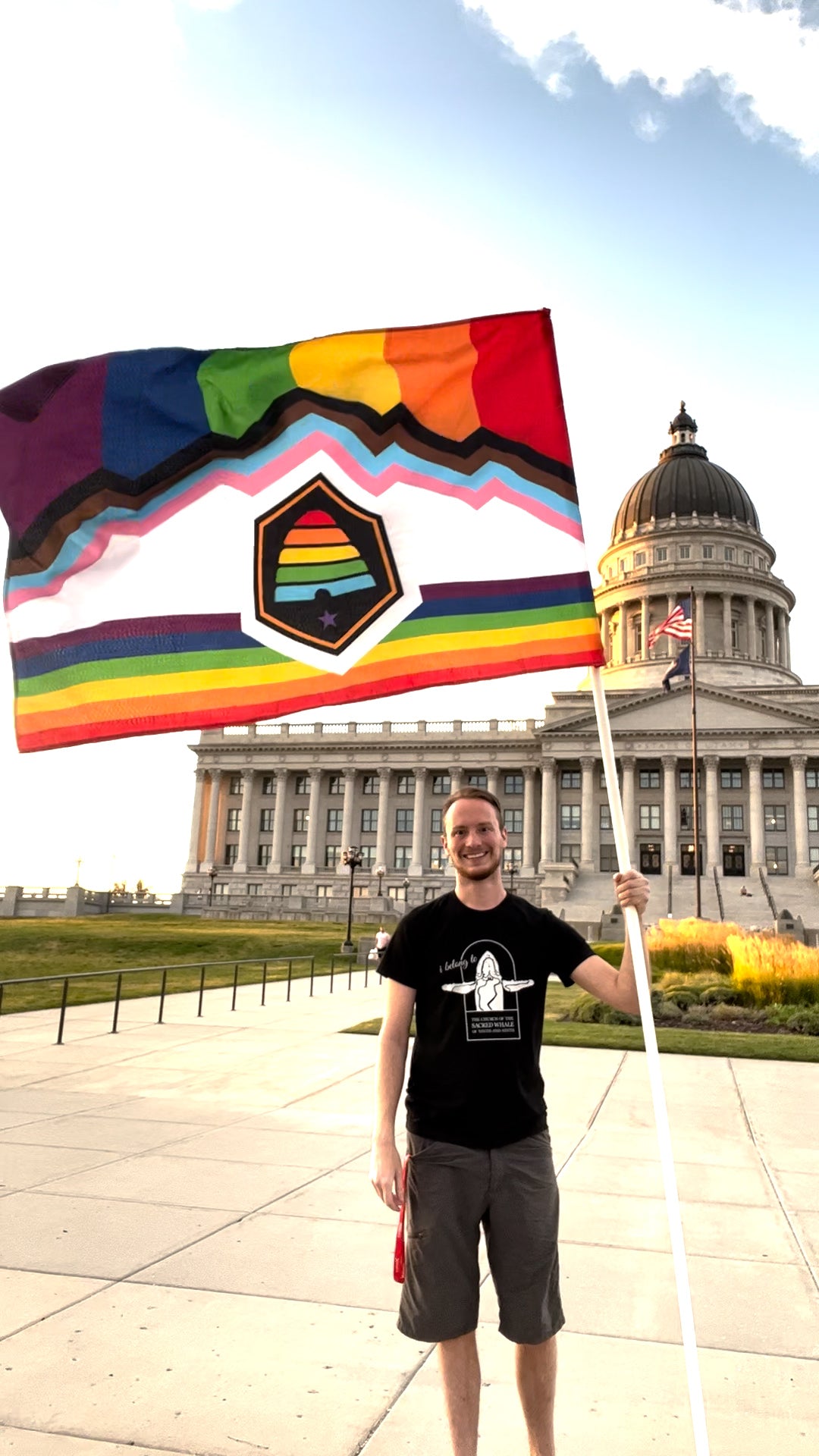 Utah Pride Flag (double sided)