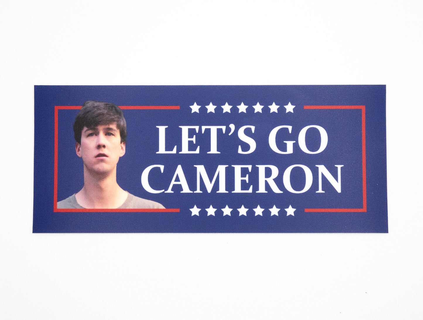 Let's Go Cameron Sticker